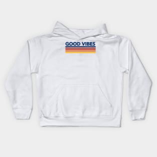 Good Vibes Retro- 2 Kids Hoodie